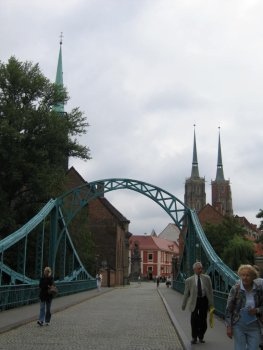 Dombrücke in Breslau